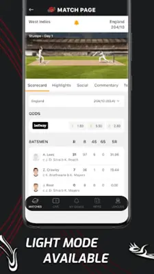 Planet Cricket - Live Scores android App screenshot 2