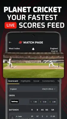 Planet Cricket - Live Scores android App screenshot 7